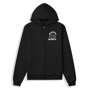 Black Scale BS Sports Full Zip Hoodie Jacket Size Small Black New With Labels